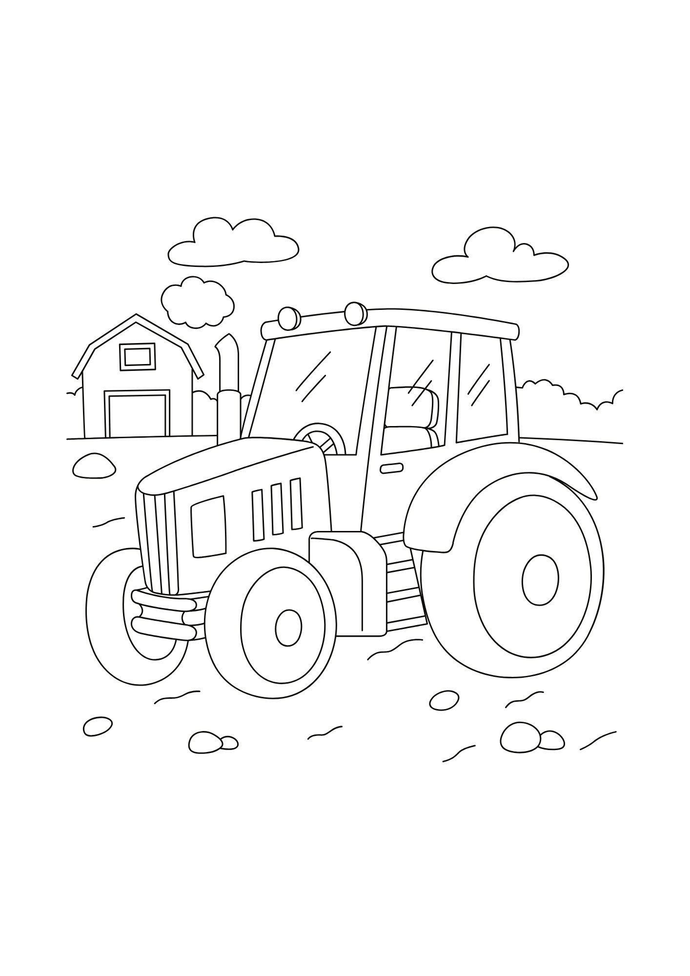 The Little Crofters Colouring in Book