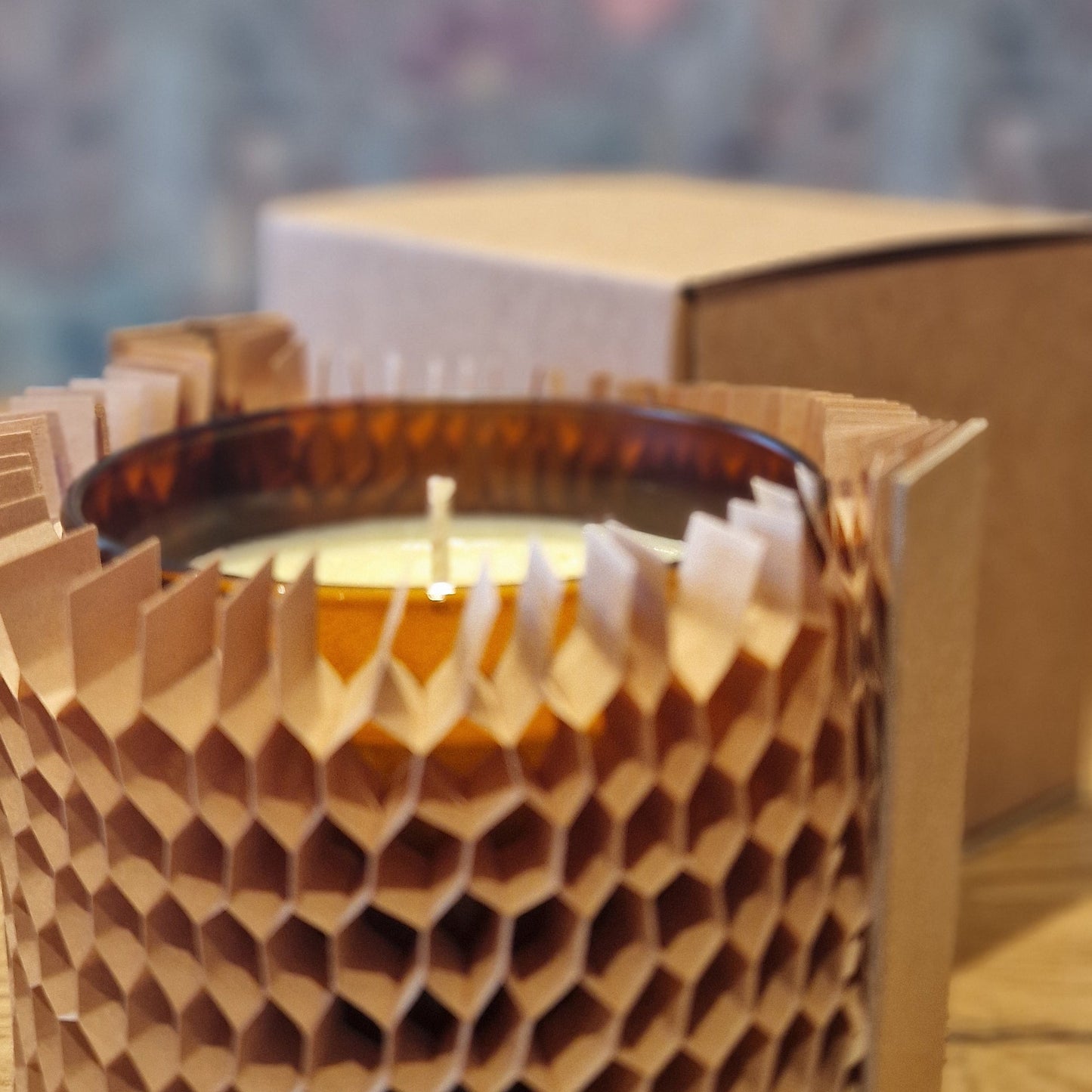 Spiced orange tallow candles
