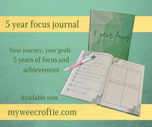 5 year focus journal