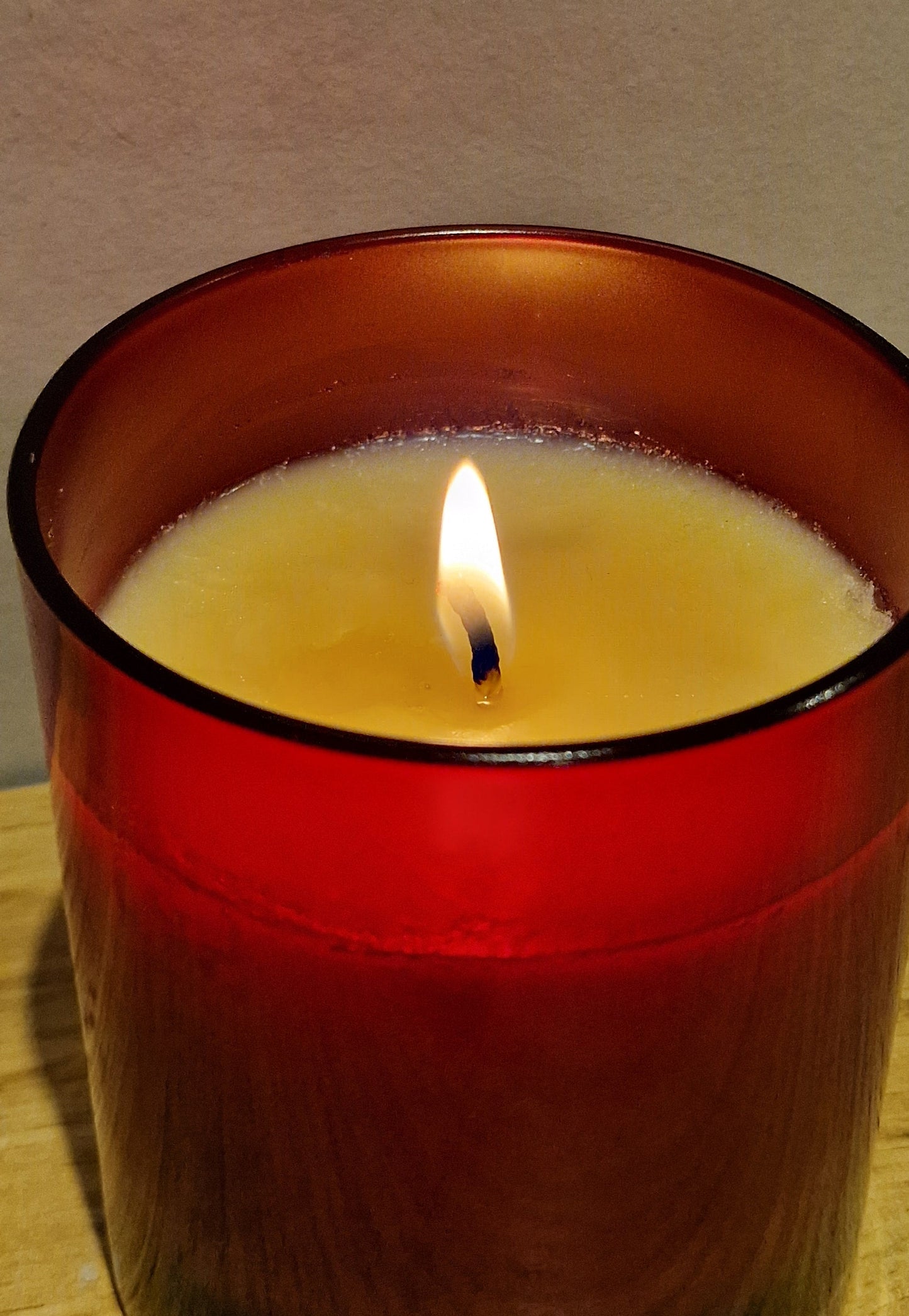 Cranberry, Orange and Cinnamon tallow candles