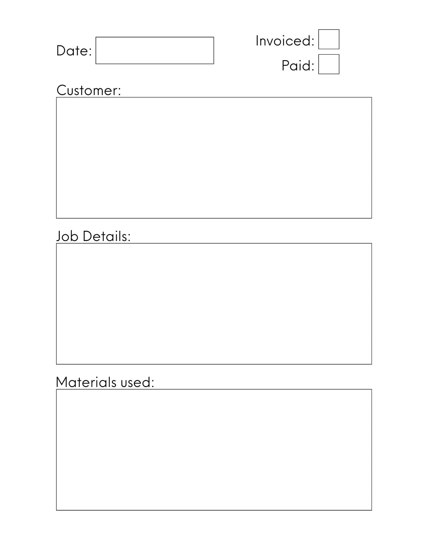 self employed log book