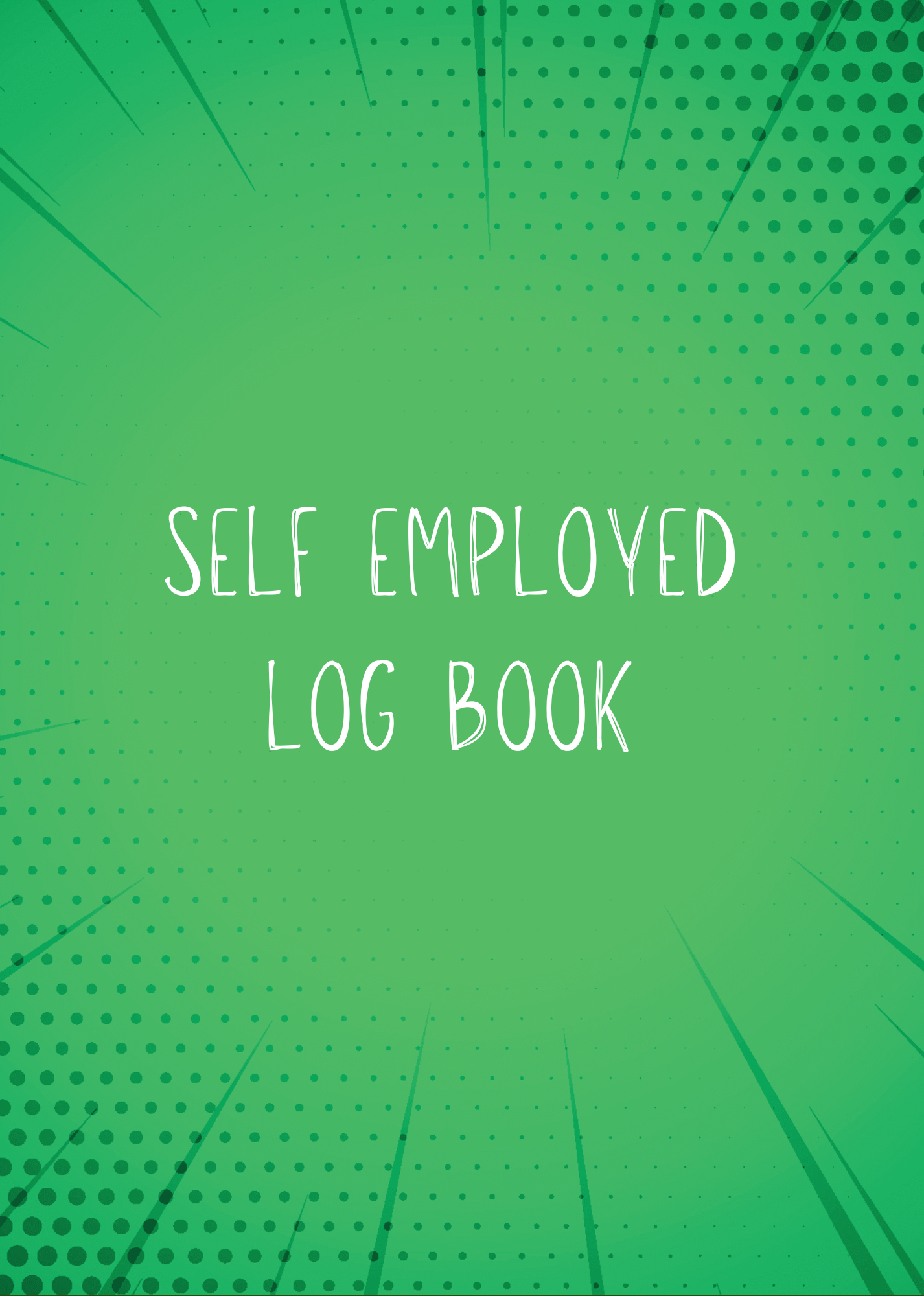 self employed log book